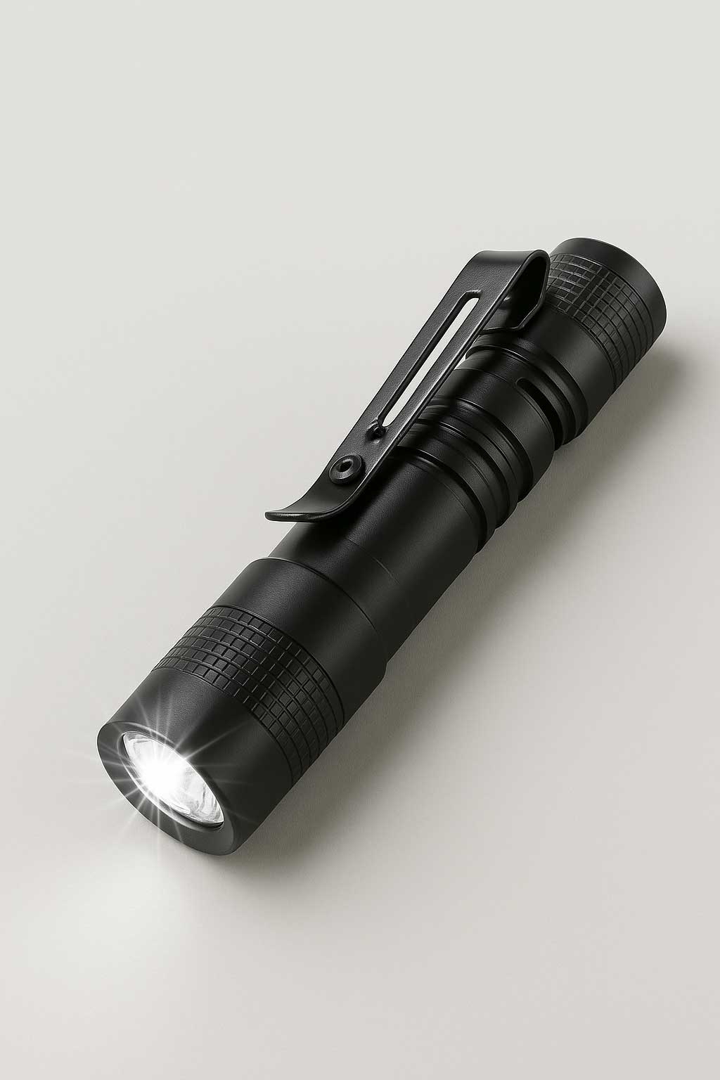 Pocket LED flashlight